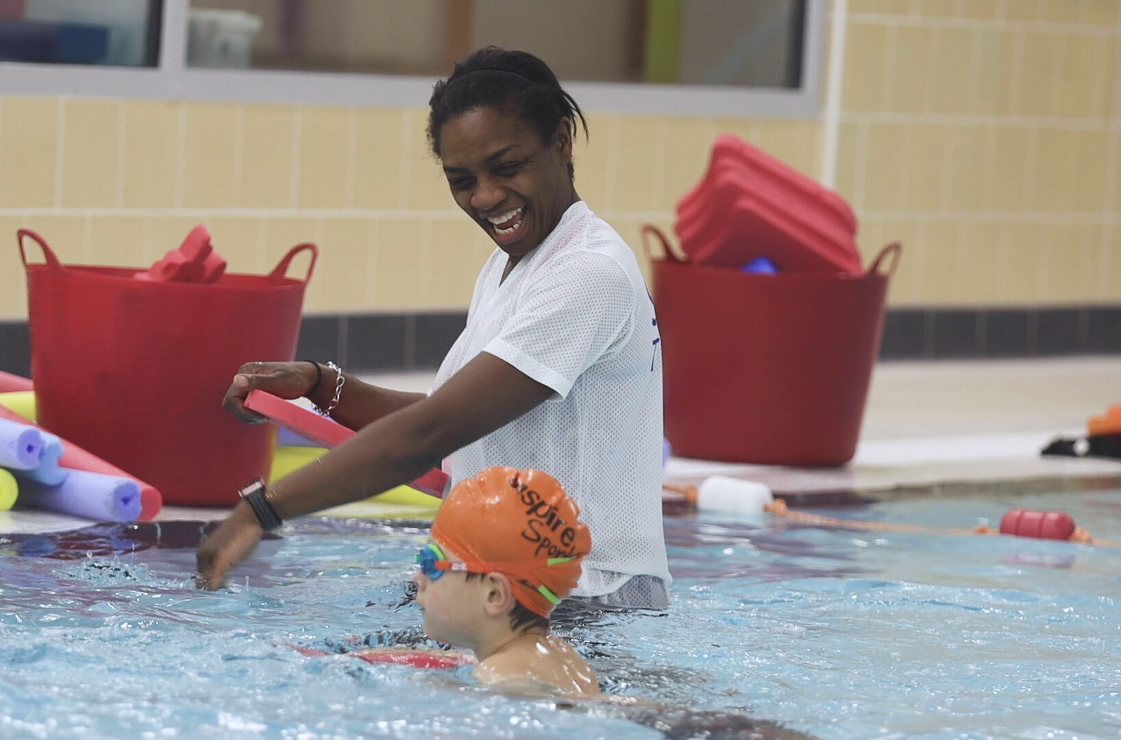 One-to-one swimming lessons