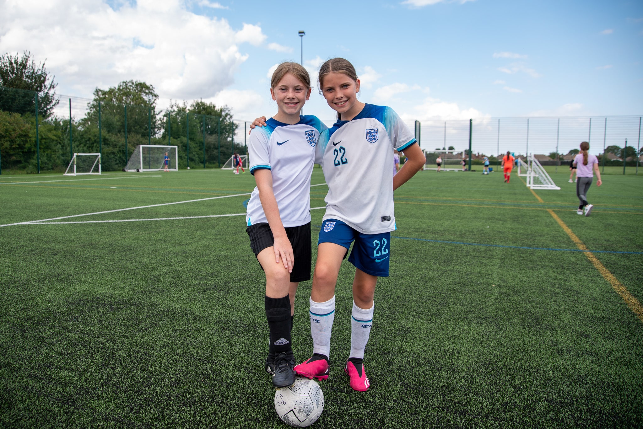 Girls Football Camp